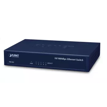 Switch de rede PLANET FSD-503 Fast Ethernet 10/100