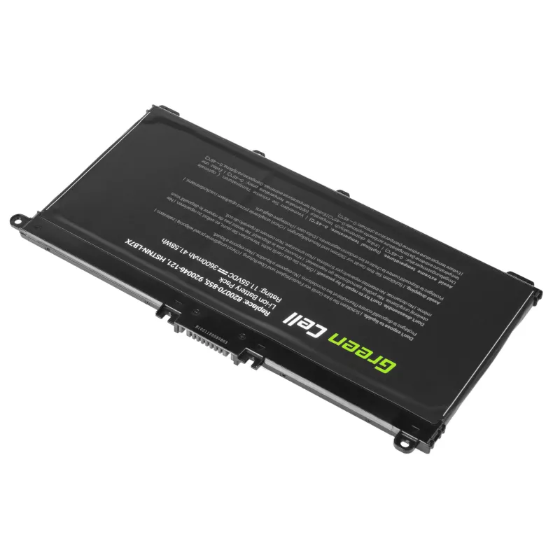 Bateria Green Cell HP145 para HP Pavilion (LiPo 3600 mAh, 11,55 V, preto)