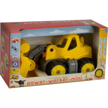 Power Worker Mini Radlader, veículo de brinquedo