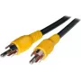 Cabo de áudio/vídeo RCA ShiverPeaks 90022-2.5 — 2,5 m Cinch a Cinch