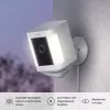 Câmara de vigilância de rede Ring Spotlight Cam Plus Plug-In para exterior