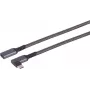S/CONN maximum connectivity S-Conn 14-74013 Cabo USB 3.2 Gen 2 3.1 2 C preto - branco - cabo - digital/dados