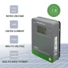 Controlador de carga solar MPPT QOLTEC 40A 12V/24V com ecrã LCD
