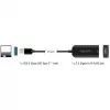 Adaptador DeLOCK 66045 USB 5 Gbps Type-A para 2,5 Gigabit LAN RJ45 preto
