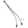 Cabo divisor Kolink ARGB 1-2 30 cm, 5 V, preto