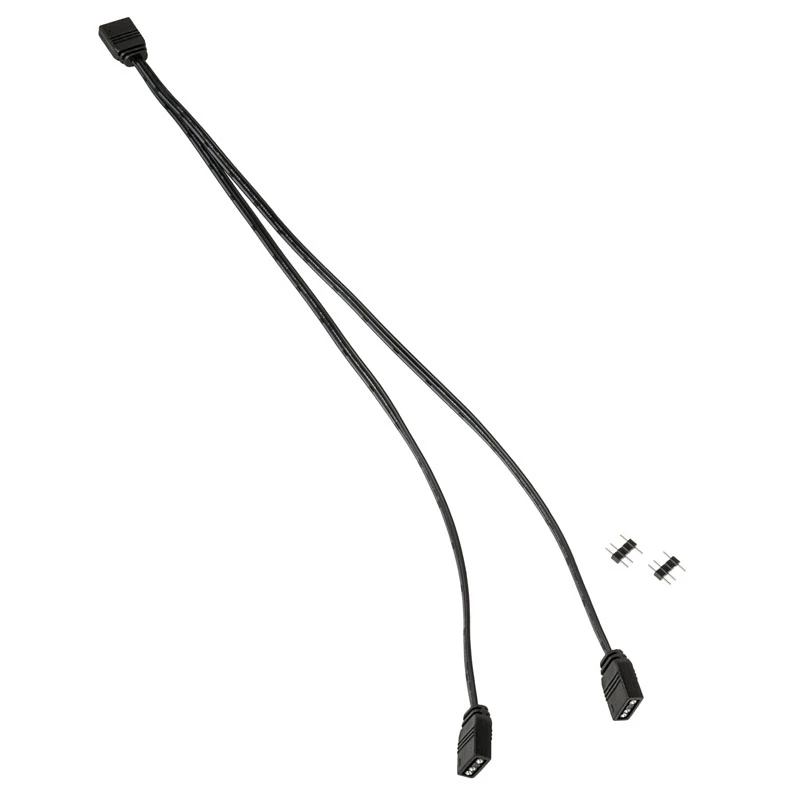 Cabo divisor Kolink ARGB 1-2 30 cm, 5 V, preto