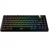 Teclas GLORIOUS GPBT retroiluminadas — layout ANSI, material PBT, preto