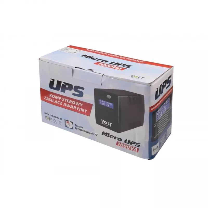 UPS FONTE DE ALIMENTAÇÃO ININTERRUPTA VOLT POLSKA MICRO 1000VA 600W 1x9ah