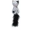 ZOLUX Chatouille gato com penas e erva-dos-gatos - brinquedo para gatos - 13 cm