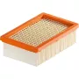 Filtro de dobras planas Kärcher para aspiradores de água e pó WD4 - WD6