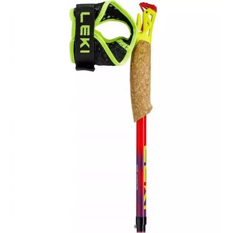 Bastões de trekking Leki TRL Ultratrail FX One 120 cm, vermelho