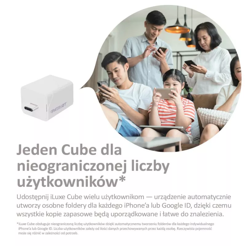 iLuxe Cube C 512GB USB 3.2 Gen 1 tipo C