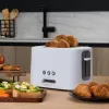 Torradeira Toast&Taste 9000 Double branca (branca, 980 watts, para 2 fatias de pão de forma)