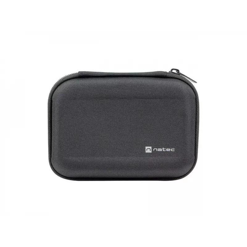 NATEC Krill 2 estojo de viagem organizador para HDD/SSD/acessórios/cabos preto
