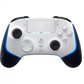 Razer Wolverine V2 Pro - comando - PC - PlayStation 5 - D-Pad - botão de menu - analógico / digital - com fios e sem fios - branco