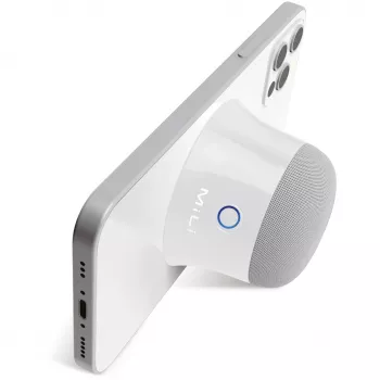 Altifalante portátil monofónico MILI Ultron 461891 — 3 W RMS, sem fios, bateria integrada de 420 mAh, branco