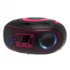 Denver TCL-212BT rosa leitor de CD leitor de CD portátil preto, rosa