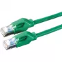 DRAKA Cabo de rede Cat.6 Classe E S/FTP UC900 TM21 LSOH verde 1m