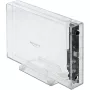 Caixa para HDD/SSD DeLOCK 42623 transparente 2,5/3,5 polegadas