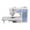 Máquina de costura Brother FS100WT — 100 padrões de ponto, 850 SPM, largura de ponto de 7 mm, enfiador de agulha automático, LCD