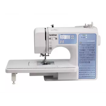 Máquina de costura Brother FS100WT — 100 padrões de ponto, 850 SPM, largura de ponto de 7 mm, enfiador de agulha automático, LCD