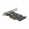 Adaptador USB 3.2 Gen 2 interno DeLOCK 90060