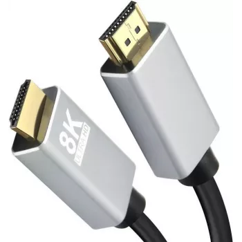 Cabo HDMI helos 288397 macho para macho PREMIUM 8K 1,0 m preto