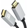 Cabo HDMI helos 288397 macho para macho PREMIUM 8K 1,0 m preto