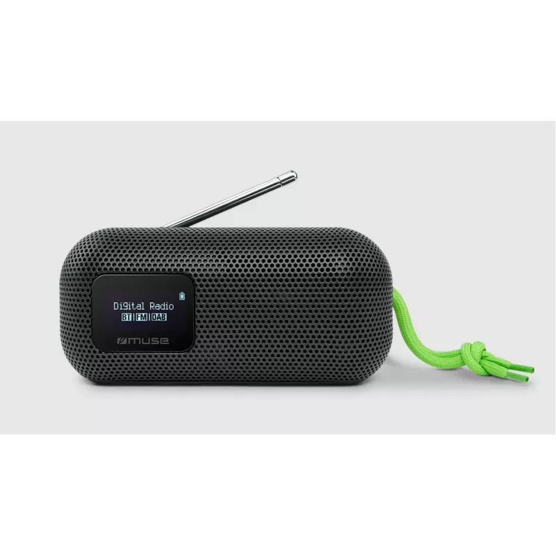 Altifalante com rádio FM Muse | M-750 FBT | 10 W | à prova de água | Bluetooth | preto | portátil | ligação sem fios
