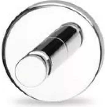 Tesa Gancho de arrumação universal para interior 59320-00000-01 Cromado, Ø 3,4 cm, comprimento 32 mm, 1 unidade