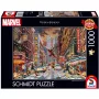 Thomas Kinkade Studios: Marvel - Deadpool, Snow Day, puzzle 1000 peças