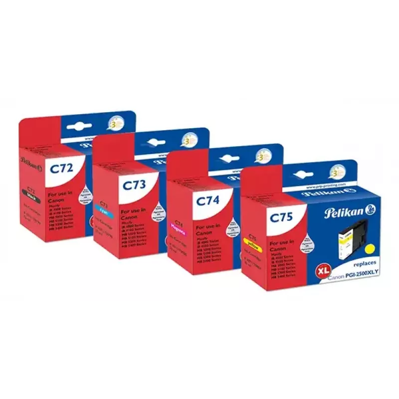Pelikan Tinta para Canon PGI2500 BKCMY Amarelo 4950680