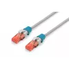 DIGITUS - Clipes de cabo com codificação de cores - para cabo de patch - azul (embalagem de 100) (A-CC-B)