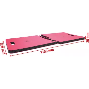 Tapete de proteção para mecânica ks tools 500.8045 1150×550×36 mm, conjunto de 2