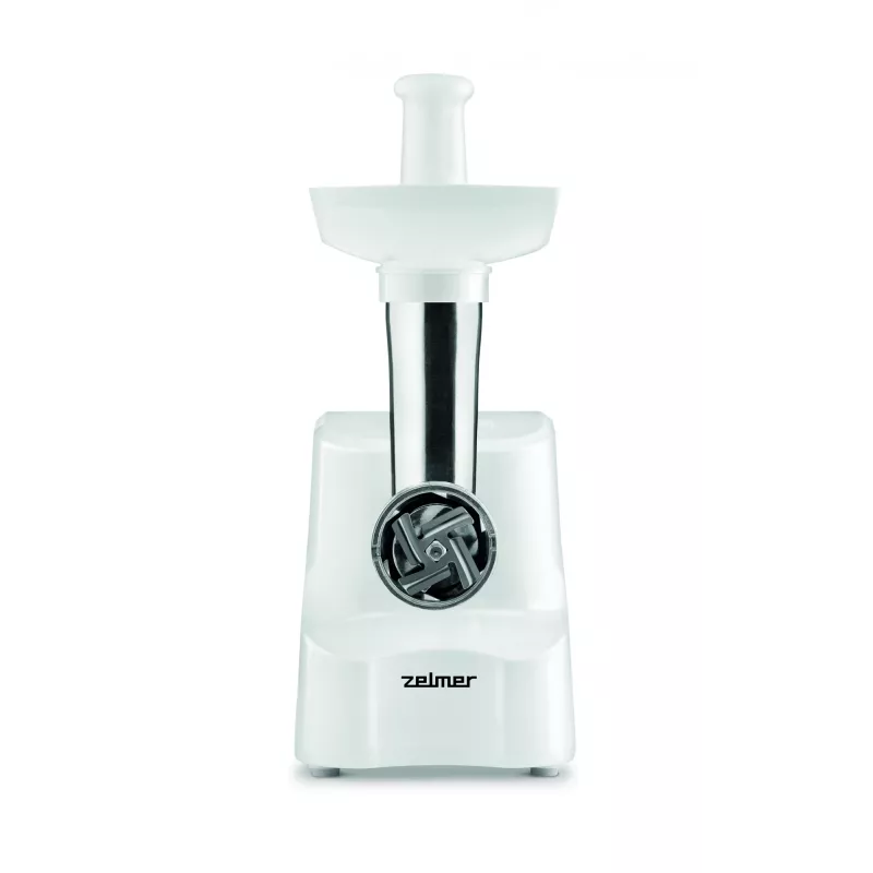 Zelmer ZMM1011 picadora de carne, 1000 W, função de marcha atrás, 1,3 kg/min, branca
