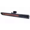 Aquecedor infravermelho SUNRED RD-DARK-25, 2500 W, Montagem na parede, IP55, preto