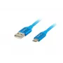 CABO LANBERG USB 2.0 MICRO-B (M) - A (M) 1,8M QC