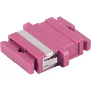 Adaptador de fibra ótica SC ShiverPeaks 07-60063 violeta multimodo
