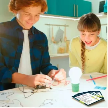 Conjunto de eletrónica educativa Liscianigiochi Set I'm A Genius Electricity (modelo 304-pl97524)