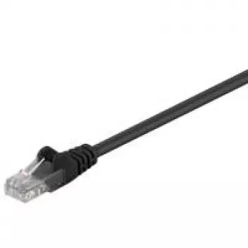 Cabo de rede Goobay RJ-45 Cat 6 1,5 m preto