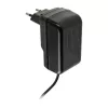 Carregador rápido AC de interior Akasa AK-PK15-02CM — 15W, USB-C 3A, cabo de 1,5 m, preto