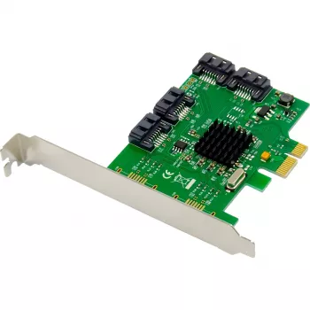 Placa PCI Dawicontrol PCI-e DC-614e RAID 4 canais SATA6G Retail