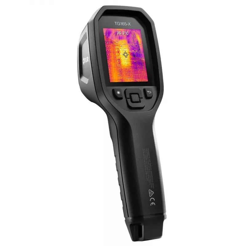 FLIR TG165-X MSX câmara térmica -25 a +300 °C 80 x 60 píxeis 8,7 Hz MSX®, luz LED integrada, câmara digital