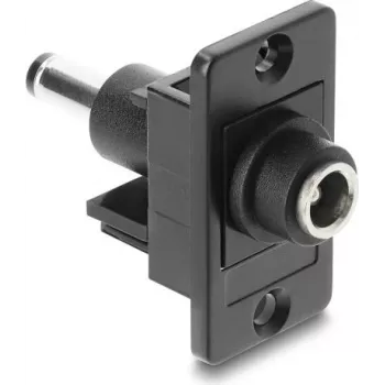 Adaptador DC de encastrar DELOCK 5,5x2,1mm para 5,5x2,5mm, modelo 91119