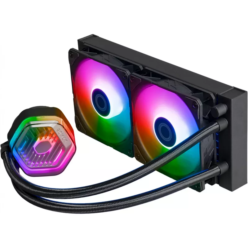 COOLER MASTER MasterLiquid MLX-D24M 240mm ARGB Refrigeração Líquida para CPU