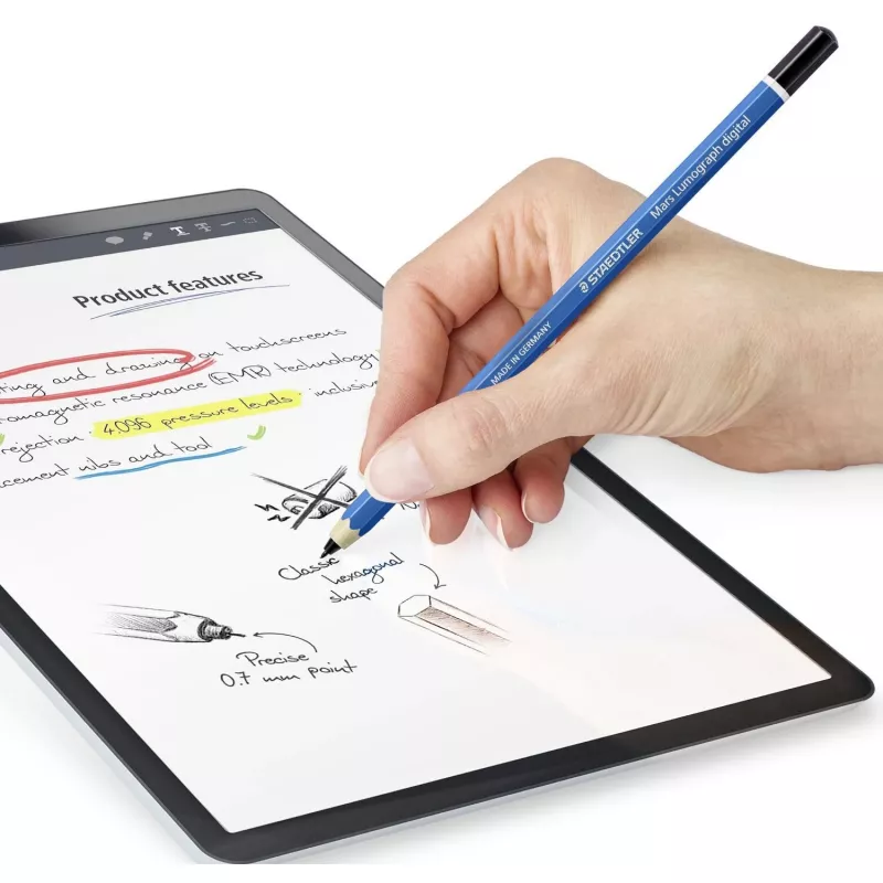 Staedtler Mars Lumograph Digital Classic caneta digital, azul