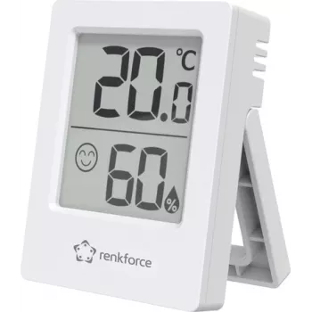 Renkforce RF-6417554 termo-higrómetro sem fios branco (RF-6417554)