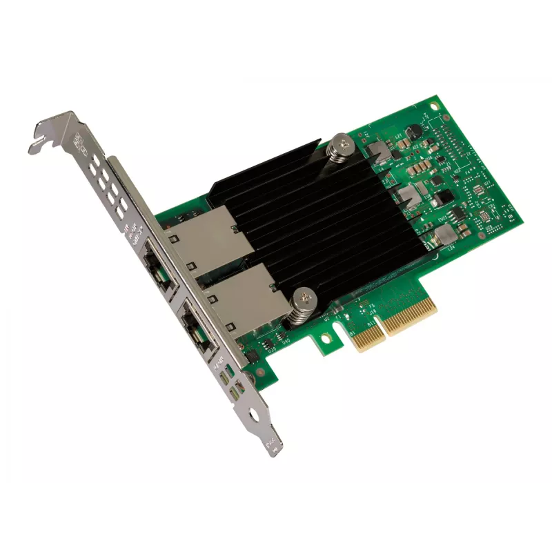 Adaptador de rede Intel Ethernet Converged Network Adapter X550-T2 - PCIe 3.0 x4 Low-Profile - 10Gb Ethernet x 2 (X550T2BLK)