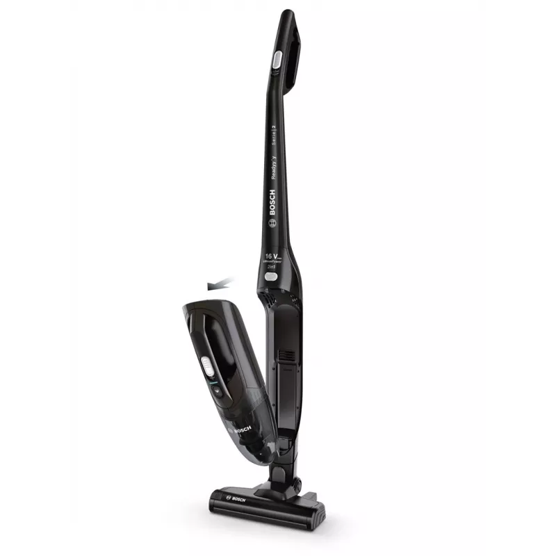 Aspirador vertical/aspira pó de mão com bateria Bosch Serie 2 BCHF216B bateria seco ciclone sem saco 0,4 l 145 W preto