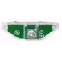 Luz de orientação Merten MEG3901-0006, LED, caixa verde, luz vermelha, AC 100–230 V